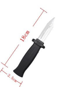 Wendy Mall 2 PCS Retractable Knife Joke Trick Halloween Props Toy Disappearing Dagger Fake Plastic Blade Magic Toy 11 51GPTk8bjJL