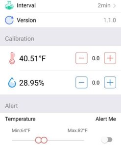 Inkbird Thermometer and Hygrometer Smart Sensor Data Logger with Waterproof External Probe Magnet Alert for Android and iOS Used for Food Storage Brewing Reptiles Instrument IBS-TH1. IBS-TH1+Probe. 34 51GTP0tnPpL