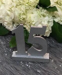 ROSENICE 20pcs 1-20 Wooden Wedding Table Number Holders 46 51GVqMTddL