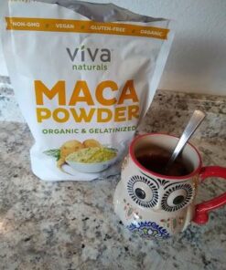 Viva Naturals Organic Maca Powder - Gelatinized Maca Powder Organic, Vegan and Kosher Peruvian Superfood - Certified USDA Organic, Gluten-Free & Non-GMO 1 Pound (Pack of 1) 28 51GWfAXAgOL