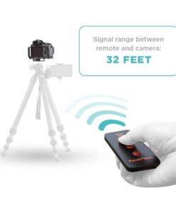 Foto&Tech IR Wireless Remote Control Compatible with Sony A7R IV III II,A7III A9 A7 II A7 A7R A7S A6600 A6500 A6400 A6300 A6000 A55 A65 A77 A99 A900 A700 A580 A560 A550 A500 NEX-7 NEX-6 NEX5T NEX-5R 1 PC Black 28 51GXIWwaWhL