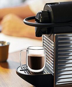 Huada Double Wall Insulated Borosilicate Glass Mugs Modern Espresso Cups, 10-Ounce, Set of 2 28 51GbC7RDnCL