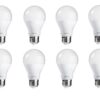 Philips LED Dimmable Frosted Light Bulb 8 Count (Pack of 1) 5 51GdiNdPdjL