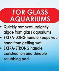 API ALGAE SCRAPER For Glass Aquariums 1-Count Container Blacks & Grays 11 51GfuV0iMdL