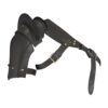 Armor Venue: Warriors Single Pauldron Leather Shoulder Armor Medium Black 18 51GgVvV9ByL
