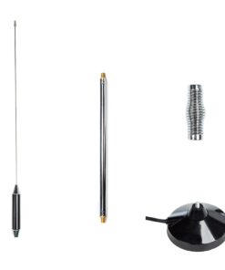 CB Antenna 28 inch 27 Mhz CB Radio Antenna Full Kit with Heavy Duty Magnet Mount Mobile/Car Radio Antenna Compatible with President Midland Cobra Uniden Anytone by LUITON Cb Antenna 11 51Gj0FYtUQL