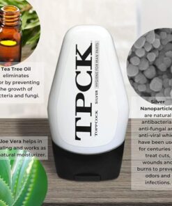 TPCK ToppCock Silver Leave-On Hygiene Gel for Man Parts, 90ml Odor Neutralizer, Male Care Moisturizing Body Hygiene Aloe Vera 3.04 Fl Oz (Pack of 1) 9 51GmF2kB7kL