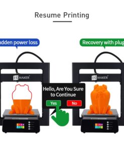 JGMAKER A5S 3D Printers Stable Working with Resume Print Filament Run Out Detection Large Build Volume 12X12X12.6in for Home Industry School Education ABS PLA 1.75mm Filament US Plug 34 51Gnt3wuL