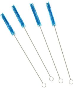 Alternative view of Dr. Brown's Natural Flow Reusable Baby Bottle Vent System and Reservoir Cleaning Bristle Brush,BPA Free,Blue Brushes,4-Pack 4 Pack