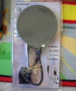 Nady MPF-6 6-Inch Clamp On Microphone Pop Filter with Flexible Gooseneck and Metal Stabilizing Arm Pop Filter with Stablizing Arm 33 51GthXWBPgL