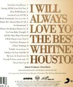 Alternative view of I Will Always Love You: The Best Of Whitney Houston I Will Always Love You: The Best Of Whitney Houston