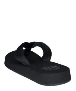 Reef Women's Sandy Flip-Flop 8 Black/Black 26 51Gzd6sI1KL