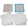 4 Pack DIY Square Coaster Silicone Mold, Molds for Casting with Resin, Cement