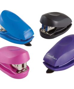 Swingline Mini Stapler, 12 Sheet Capacity, includes Built-In Staple Remover & 1000 Standard Staples, Tot, Blue (79172) 25 51H8GdqtM2L