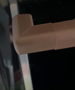 Roving Cove Corner Protector for Baby (4 Large Corners) - Hefty-Fit Heavy-Duty Soft Rubber Foam Furniture Corner Bumper Guards, 3M Adhesive Pre-Taped, Coffee Brown 4 Count (Pack of 1) 31 51H96CYuUL