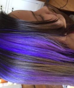 MANIC PANIC Ultra Violet Hair Color - Amplified - Semi Permanent Hair Dye - Cool Blue Toned Violet Color - Vegan, PPD & Ammonia Free - For Coloring Hair on Men & Women 19 51HBdq2sNQL