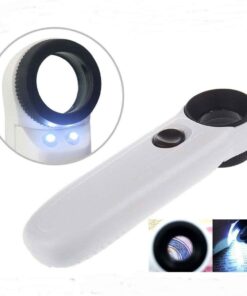 Alternative view of 40X Magnifying Magnifier Glass Jeweler Eye Jewelry Loupe Loop 2 LED Light US