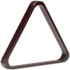 Pro Series TR8 Doweled Wooden Billiard Ball 8-Ball Triangle Racks black