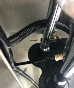 MPC 4 Trumpet Train Air Horn Kit - Fits Almost Any Vehicle: Truck, Car, Jeep, SUV. Includes Four Chrome Trumpets with All-In-One Air System: 110 PSI, 12-Volt Air Compressor, Tank, & More. Complete Kit 30 51HFOkmJsWL 1