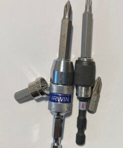 IRWIN Tools 2-1/2 Inch Speedbor Lock N' Load Quick Change Bit Holder (4935703),Silver 2.5-Inch 12 51HQgGrQC5L