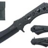 S-TEC 10.25" Ball Bearing Cleaver Folding Knife (Standard) Standard 5 51HWO7G8oIL