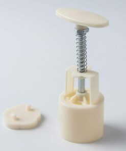 Cookie Stamp Moon Cake Mold Stamps, Cookie Press Mid Autumn Festival DIY Decoration Press Cake Cutter Mold (50g 6pcs Stamps) 50g 6pcs Stamps 18 51HYMt1vR8L