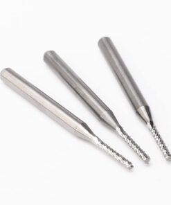 JIUWU 1.5MM Carbide End Milling Cutter,CNC Router Bits, End Mill for PCB Machine Pack of 10 14 51HZUljfaTL