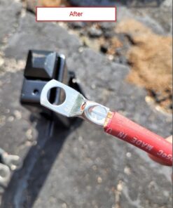 TEMCo Hammer Lug Crimper Tool - Crimps 8 AWG to 4/0 Battery & Welding Cables (Workbench-Mountable) 36 51Hc7NIzocL