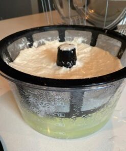 Euro Cuisine GY60 Greek Yogurt Maker with Ultra Fine Mesh Stainless Steel Strainer Basket, BPA Free, Patented Greek Yogurt Strainer, Ideal for Healthy Homemade Yogurt, Dips, and Desserts (Black) 32 51HlwjG2DL