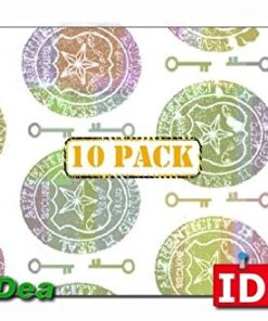 Key and Seal ID Hologram [10 Pack]