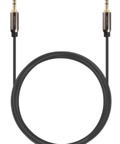 FosPower Audio Cable (25 FT), Stereo Audio 3.5mm Auxiliary Short Cord Male to Male Aux Cable for Car, Apple iPhone, iPod, iPad, Samsung Galaxy, HTC, LG, Google Pixel, Tablet & More 25 Feet 17 51HwLEXstcL
