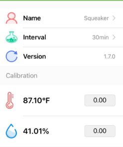 Inkbird Thermometer and Hygrometer Smart Sensor Data Logger with Waterproof External Probe Magnet Alert for Android and iOS Used for Food Storage Brewing Reptiles Instrument IBS-TH1. IBS-TH1+Probe. 44 51HzJ6oNMHL