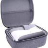 Aenllosi Hard Case Replacement for fits Oculus Go VR Headset (Gray) Gray