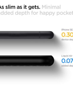 Spigen Liquid Air Armor Designed for iPhone SE 2020 Case/Designed for iPhone 8 Case (2017) / Designed for iPhone 7 Case (2016) - Black 34 51I6f0tcVtL