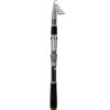 PLUSINNO Telescopic Fishing Rod Retractable Fishing Pole Rod Saltwater Travel Spinning Fishing Rods Fishing Poles Only 1Pack Fishing Rod (silver) 1.8M 5.91Ft 10 51I6op0LJpL