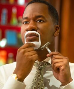 Beardoptima Goatee Outliner Kit For Men - Beard Shaping & Styling Templates with 5 Sizes Set All-In-One Tool | Beard Trimmer Or Razor To Style - Beard Care & Grooming Gift Kit For Any Beard Bro 11 51I874gYQHL