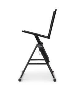 On-Stage RS7000 Tilt-Back Amp Stand (Setup for Guitar Combo Amplifiers and Speakers, 150 lb Capacity, Adjustable Height, Nonslip Rubber Arms and Feet, Portable, Folding, Steel, Black) 25 51I8ODvvPtL