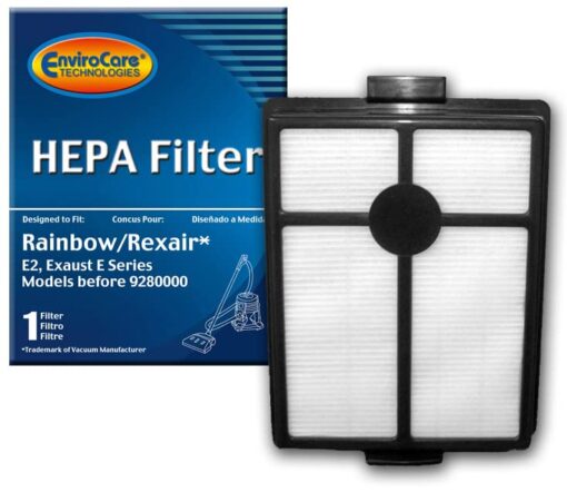 EnviroCare Replacement HEPA Filter Designed to Fit Rainbow Vacuum Cleaner E Series