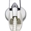 Non-Rotating Hand-Held Shower Head Bracket in White - Secure Suction Cup Mount, Fits Up to 1-Inch Base, No Drilling Required 9 51IP g7rhOL