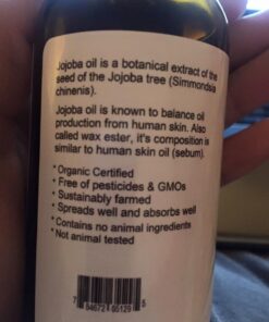 Majestic Pure Jojoba Oil for Hair and Skin, 4 fl. oz. 4 Fl Oz (Pack of 1) 60 51IQAB630gL