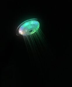 Luminex by PowerSpa 7-Color 4-Setting LED Handheld Shower Head with Air Jet LED Turbo Pressure-Boost Nozzle Technology. 7 vibrant LED colors change automatically every few seconds 28 51IVKCt8XtL
