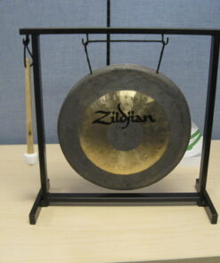 Avedis Zildjian Company 12" Traditional Gong Table-Top Stand Set MultiColored 10 51IblbjnnL
