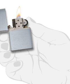 Zippo Vintage Lighters Brushed Chrome Slashes 15 51IcYulqUkL