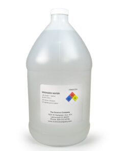 The Science Company, NC-3064, Deionized Water, 1gal