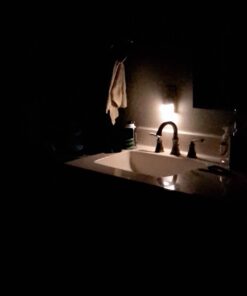 Amerelle Motion Sensor Night Light - LED Plug In Night Light With Sensor That Lights Up When It Auto Detects Motion - Wide 100 Degree Detection Zone - Ideal for Bathroom & Nursery - (73092CC) 1 43 51IhwfyDZhL