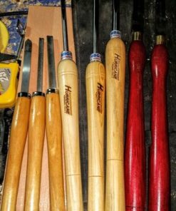 Hurricane Turning Tools, HSS, 3 Piece Bowl Gouge Set (1/4", 3/8" and 1/2" Flute), Standard Series Woodturning Tools 23 51IqpxzFZiL