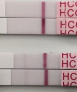 AccuMed Pregnancy Test Strips, 25-Count Individually Wrapped Pregnancy Strips, Early Home Detection Pregnancy Test Kit, Clear HCG Test 25 Count (Pack of 1) 35 51IsNdKWWL