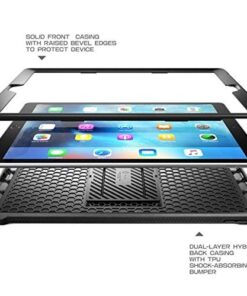 iPad Pro Case, SUPCASE Heavy Duty Apple iPad Pro Case 12.9'' 2015 Unicorn Beetle PRO Full-Body Rugged Hybrid Protective Case Without Built-in Screen Protector & Dual Layer Design (Black/Black) Black/Black 21 51Iv6QjcaTL