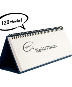 Undated Desk Weekly Daily Calendar Planner, Scheduler Memo Pad, Appointment Book, 11.8 x 4 Inches Type A 13 51IwLnGfG7L