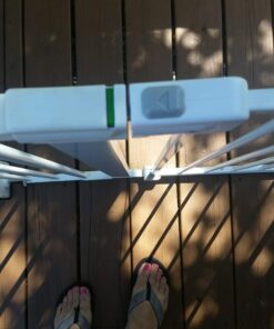 Safety 1st Easy Install 36" Extra Tall & Wide Gate, Fits Between 29'"And 47" 1 Count (Pack of 1) Extra Tall and Wide White 45 51J chYaYL